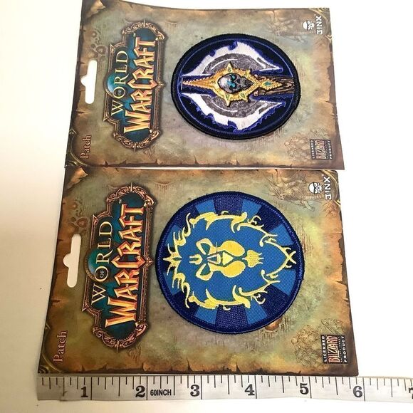 World Of Warcraft Lion Jinx Blizzard Death Knight 3" Logo Gaming Patch - Picture 3 of 3